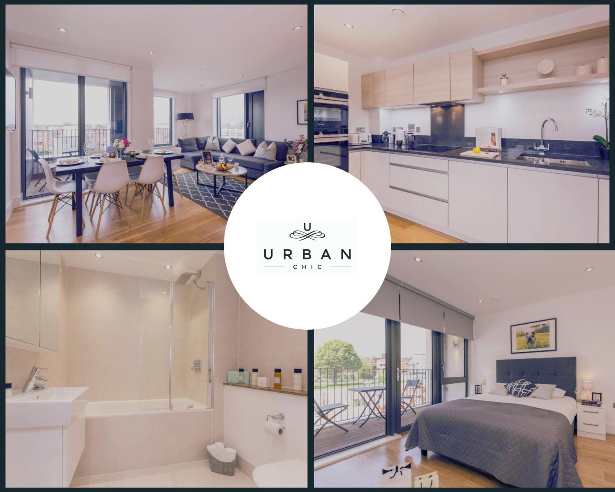Portobello Apt With Floor-To-Ceiling Views Лондон Экстерьер фото